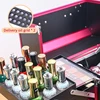 Makeup Train Case Pro Adjustable 4 Sliding Trays Cosmetic Case Storage Organizer Box Lockable Compartments 5