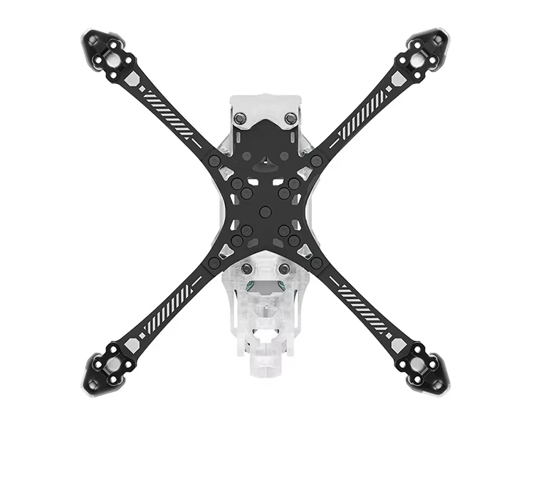 Рама для дрона AXISFLYING BANDO5 FPV, 5-дюймовый комплект рамы для квадрокоптера для фристайла, рука толщиной 7 мм, T700, прочный карбон, розовый, синий thumbnail 5