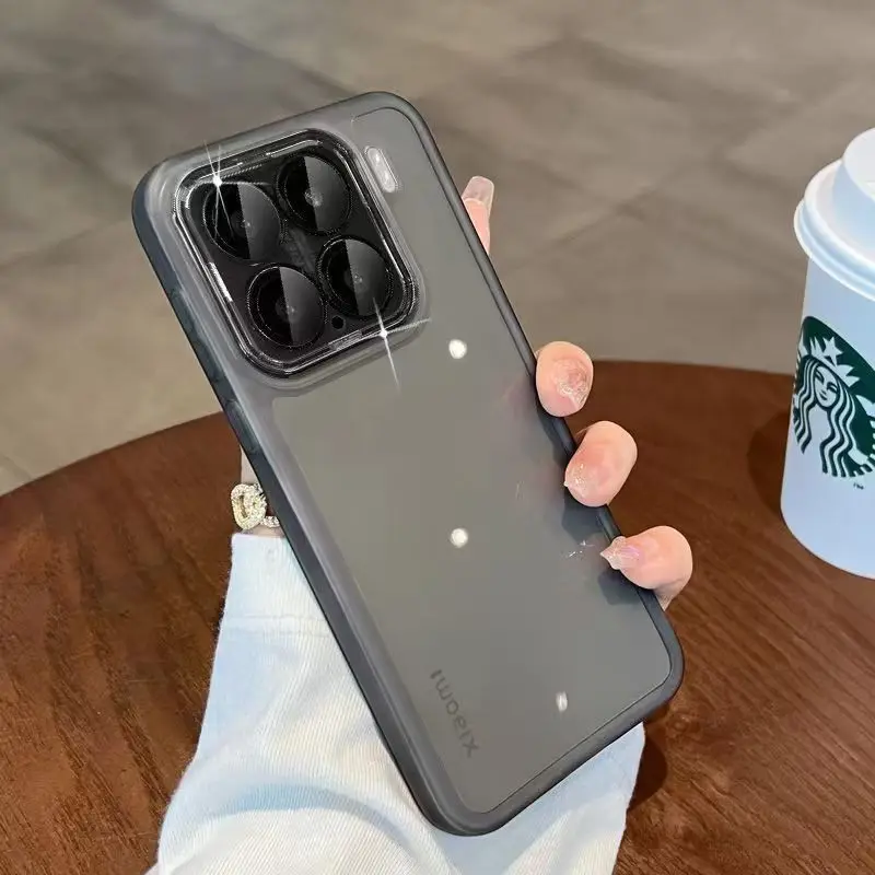 Advanced Drop-Proof Soft Shell Case with Built-in Lens Film, Anti-Scratch Protection, and Enhanced Durability