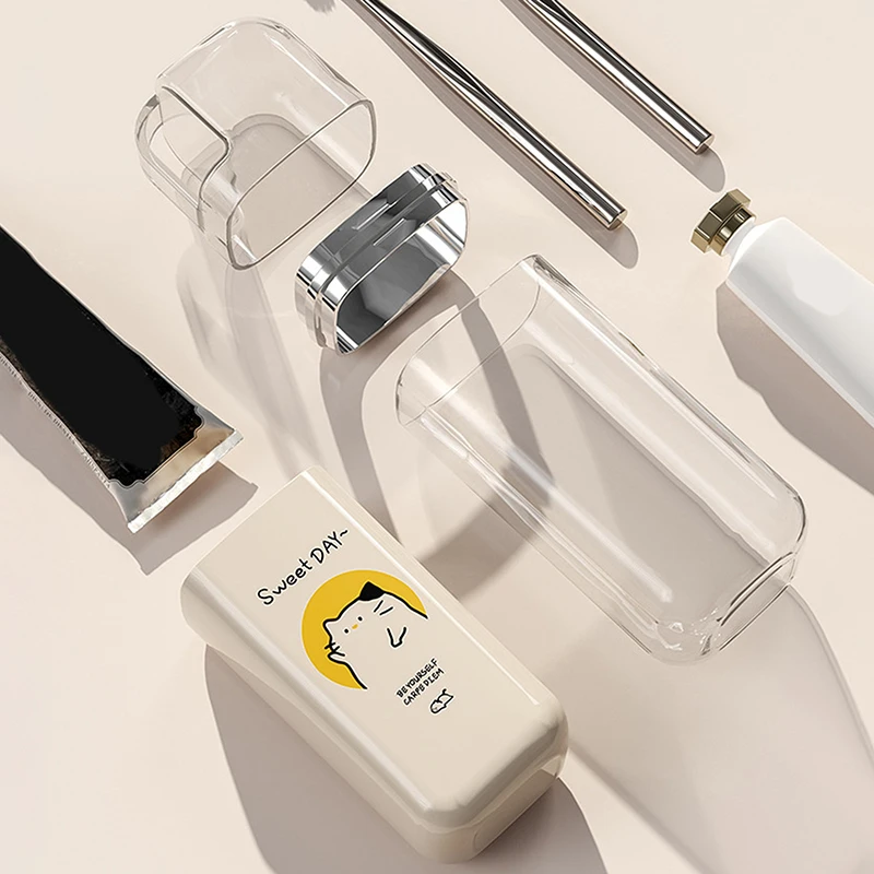Portable Toothbrush Case And Toothpaste Holder For Travel_voghion.com