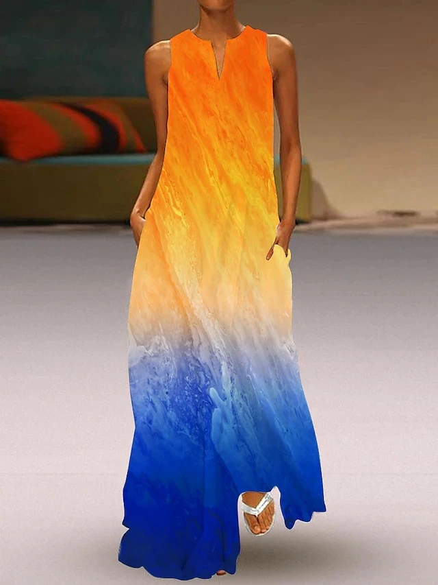 Effortlessly Chic: Floor Length Sundresses for Women - Casual, Plus Size, Loose Fit, and Irresistibly Sexy