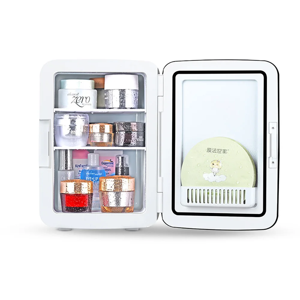 10L Refrigerators Compressor Mini Portable Fridge Black for Home, Office, Bedroom, Hotel Room, Car, Motor Vehicle