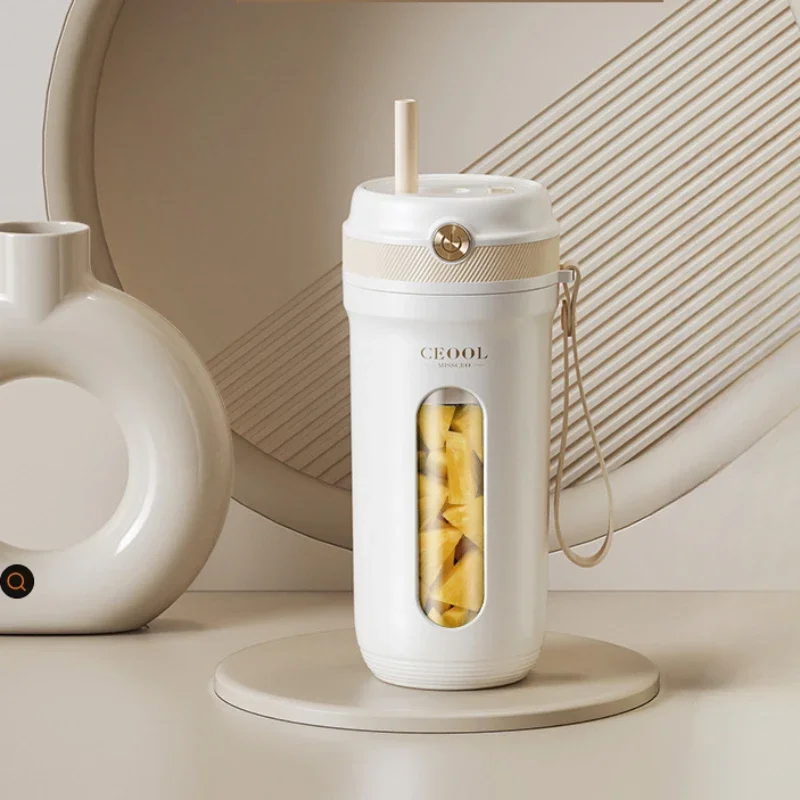 데씨니 전기 압착기 스테인레스 스틸 과일 야채주스 추출기, 가정용 주방가전, 500W 9 믹서기 전기 휴대용 믹서기 병 스무디 블렌더, 휴대용 믹서, 가정용 메이커용 다기능 주스 컵