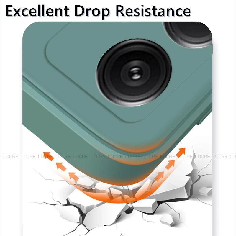 Luxury Liquid Silicone Shockproof Phone Case