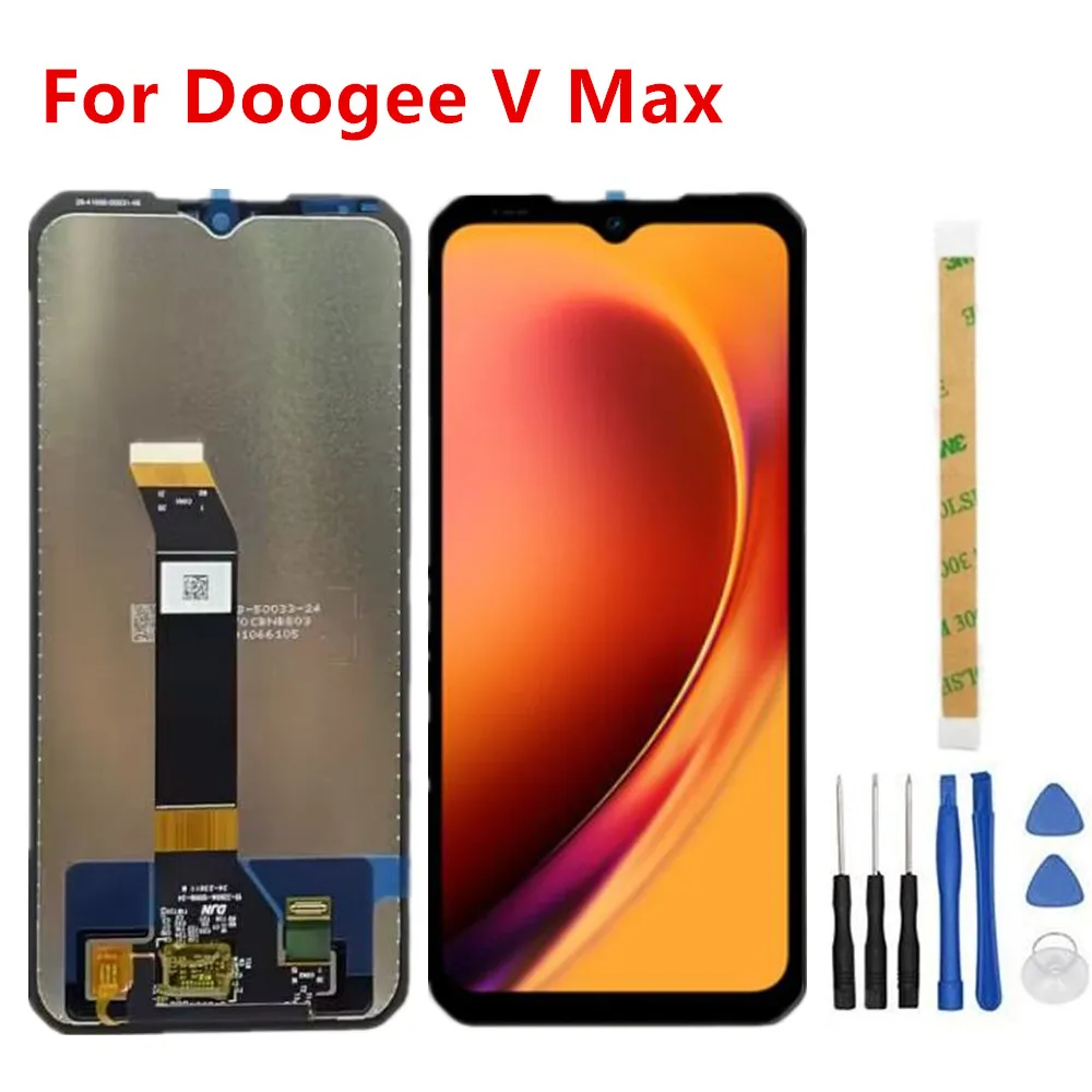 New Original For Doogee V MAX VMAX 2408x1080 6.58” Cell Phone LCD Display  Touch Screen Assembly Digitizer Glass Repair - AliExpress
