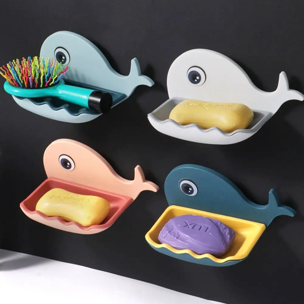 Plastic Whale Soap Holder Box for Bathroom Shower