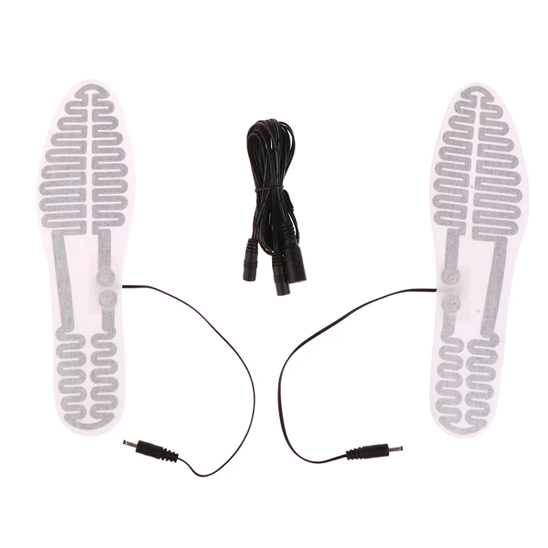 야외 스포츠용 USB 가열 깔창, 발 워머, 전기 난방 필름 깔창, 12V