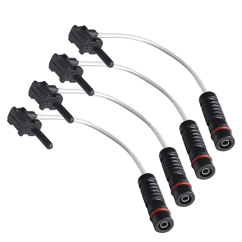 4Pcs Brake Pad Wear Sensor Kit Front Rear for Mercedes-Benz W140 W107 W124 W129