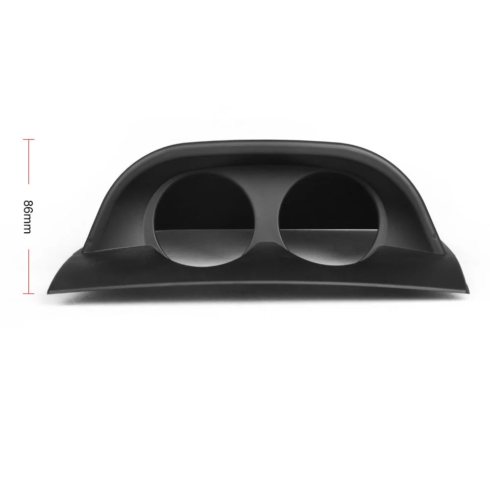 the New Straight Two Hole Instrument Base and Two Hole Instrument Bracket Are Suitable for 52mm Racing Instruments
