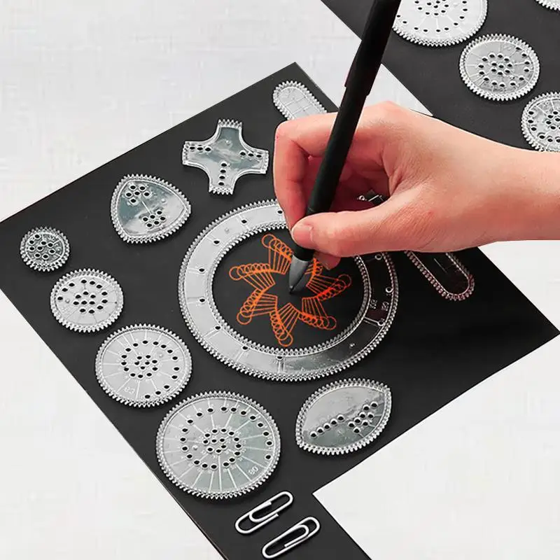 

Create mesmerizing and intricate designs with our Spirograph Drawing Toys Unleash your creativity with the perfect combination