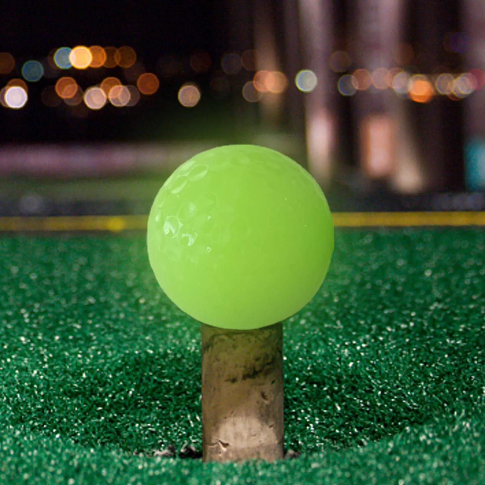 New Luminous Golf Balls Flourescent Golf Ball Long Lasting Bright