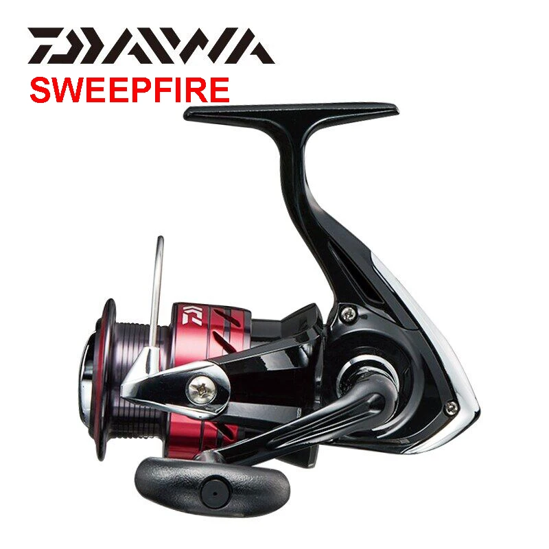 DAIWA SWEEPFIRE CS 2B Spinning Fishing Reels 1500-5000 Metal Spool Gear  Ratio5.3:1 2 Max Drag 2KG-6KG Reels Fishing Saltwater