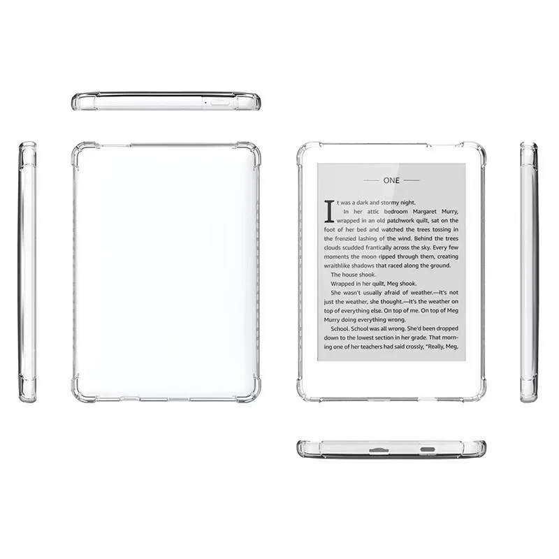 Clear TPU Back Cover with Shockproof Airbag Protection