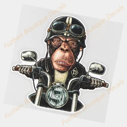 Fuzhen – autocollants Boutique, accessoires extérieurs orang outan moto, autocollant de décoration de porte de voiture 