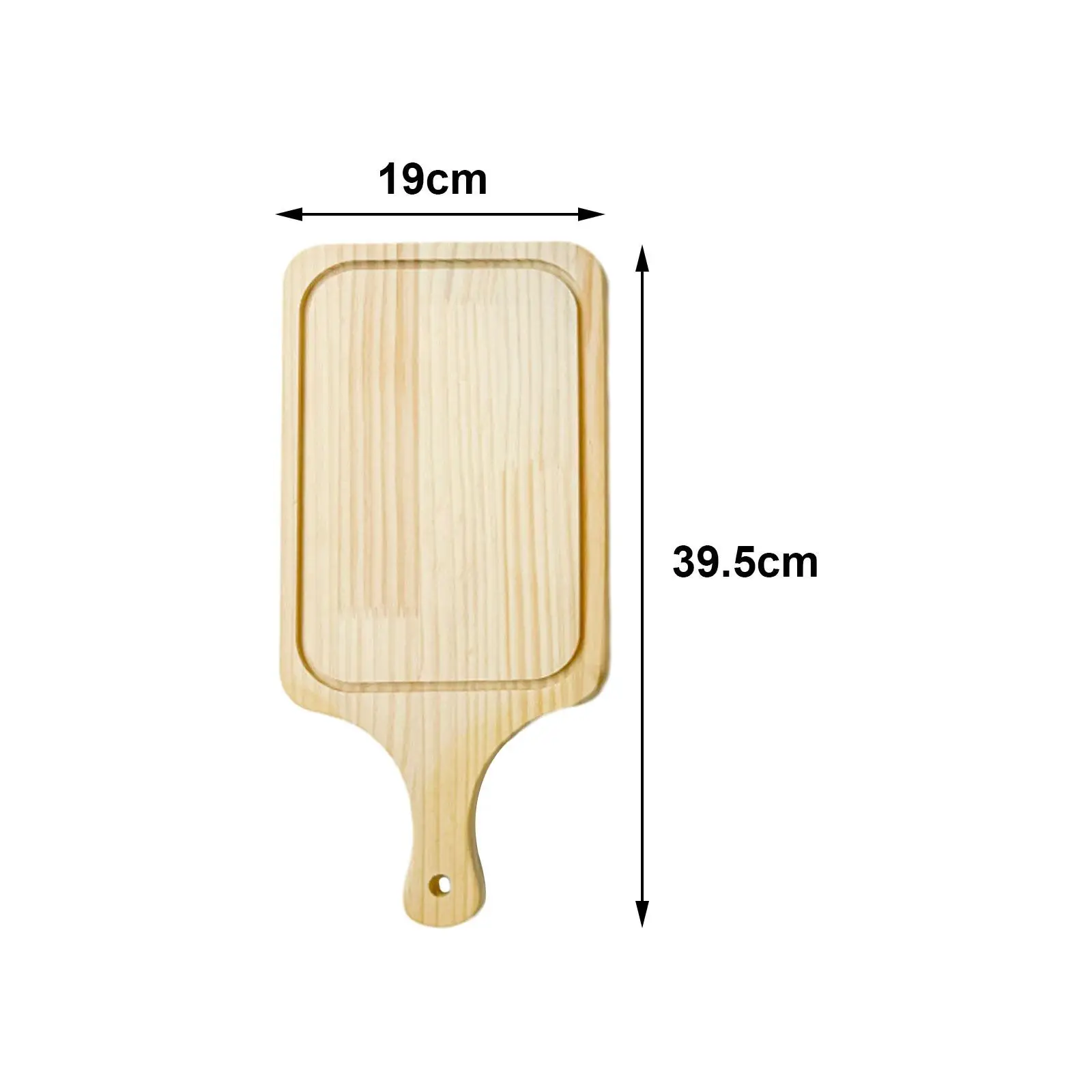 Wooden Cutting Board Serving Tray Portable Durable Useful Gadgets Meat Board