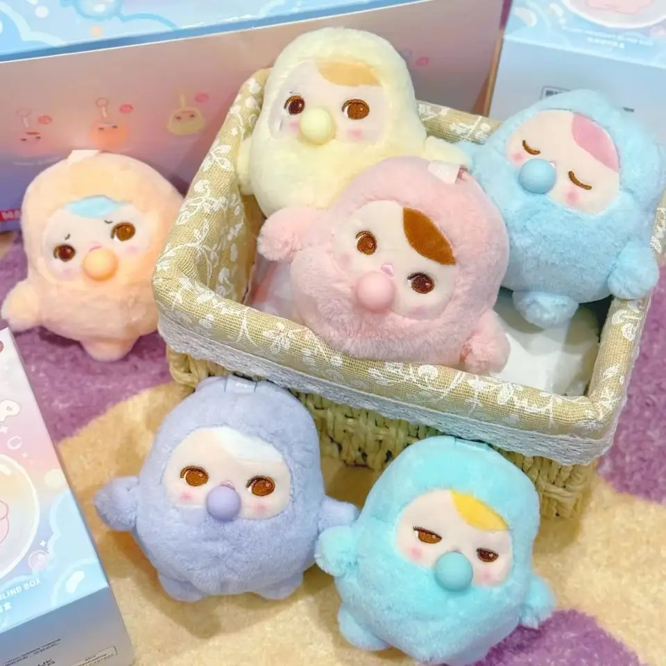 Genuine Pucky Beanie Bubble Up Series Blind Box Cute Anime Figure