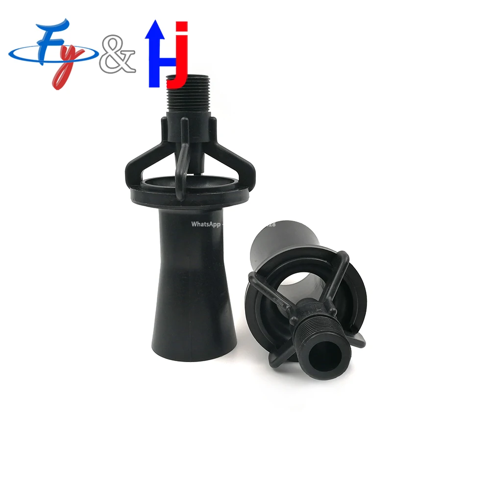 1/4" 3/8" 1/2" 3/4"1"1.5" 46550 EDUCTORS Venturi Spray Nozzle Mixed Flow Stir Beat Up Electrophoretic Pool Plastic Sprinkler 4