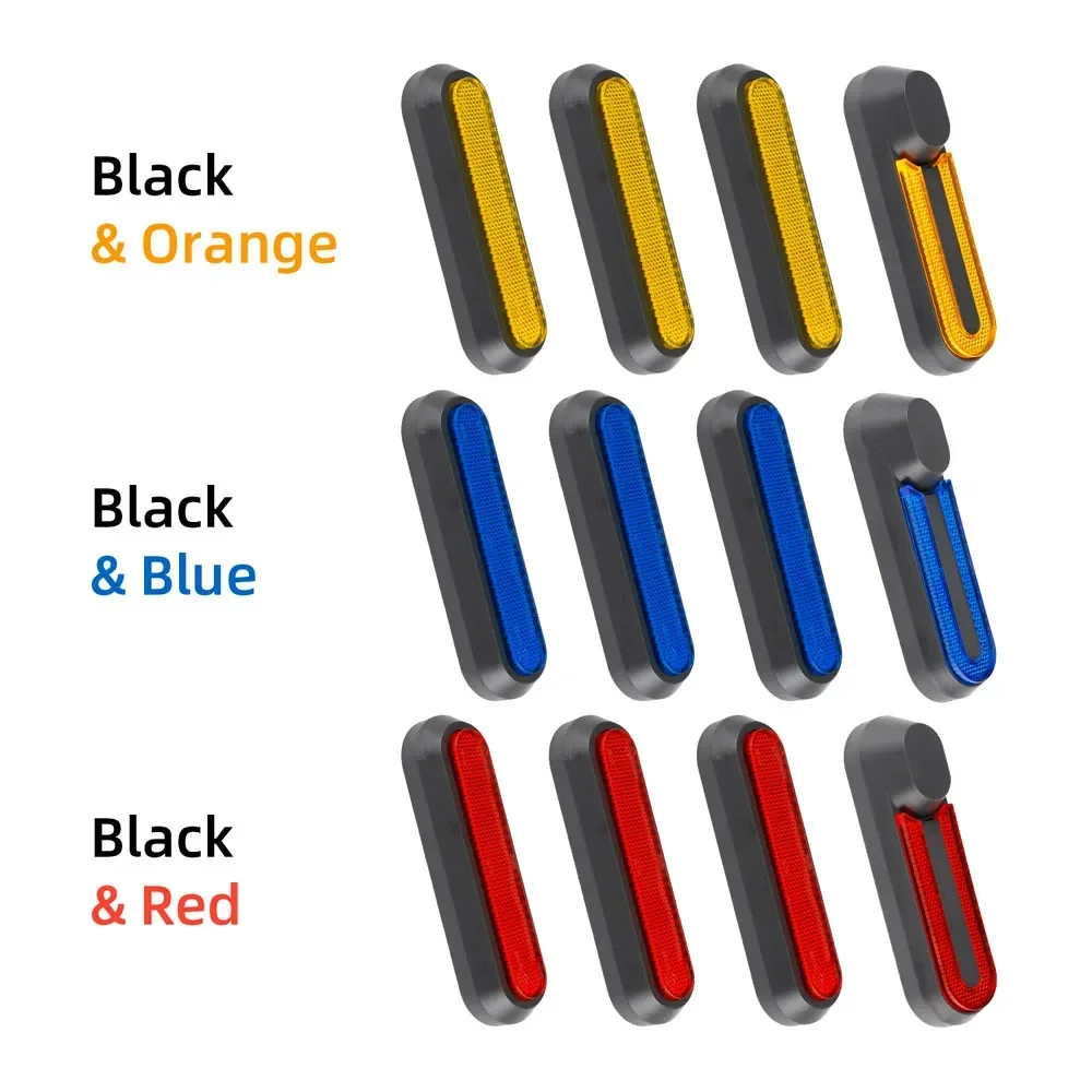 E-Scooter Verschiedene reflektierende Aufkleber Radabdeckung Reflektor Nabenkappe Schutzhüllen für Xiaomi Mi 1S Pro 2 M365 Langlebige Teile – Detail 8
