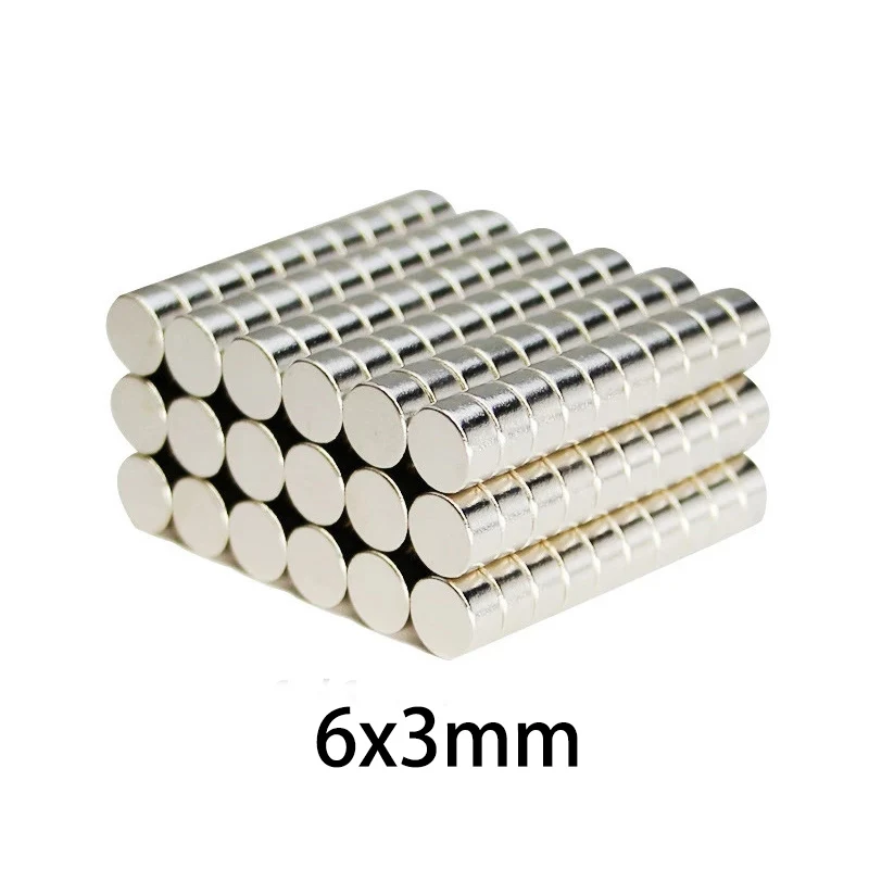 50 Stück 6x3mm / 6x2mm / 6x1mm Magnet-Sortiment | Robuste Halterung für Mikro- bis Kompaktprojekte – Ideal für Prototyping & Reparaturen – Detail 7