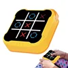 Super TIC-TAC-TOE BOLT Chess Puzzle Toys 3 in 1 Portable Puzzle Game Console Family Board Game Chess Fidgets Toys For Kids Gifts 2