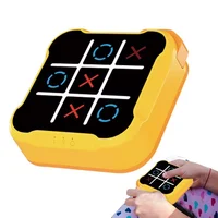 Super TIC-TAC-TOE BOLT Chess Puzzle Toys 3 in 1 Portable Puzzle Game Console Family Board Game Chess Fidgets Toys For Kids Gifts 2