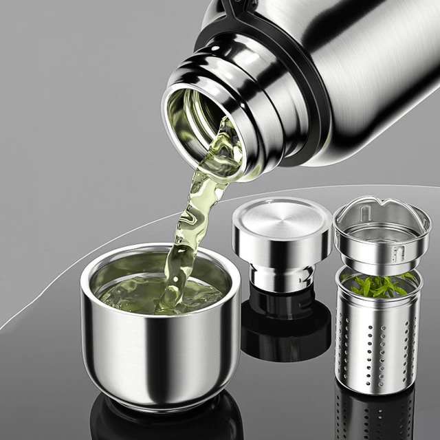 Stainless Steel Thermo Bottle by Contigo - Termo Para Mate Contigo Acero  Inoxidable