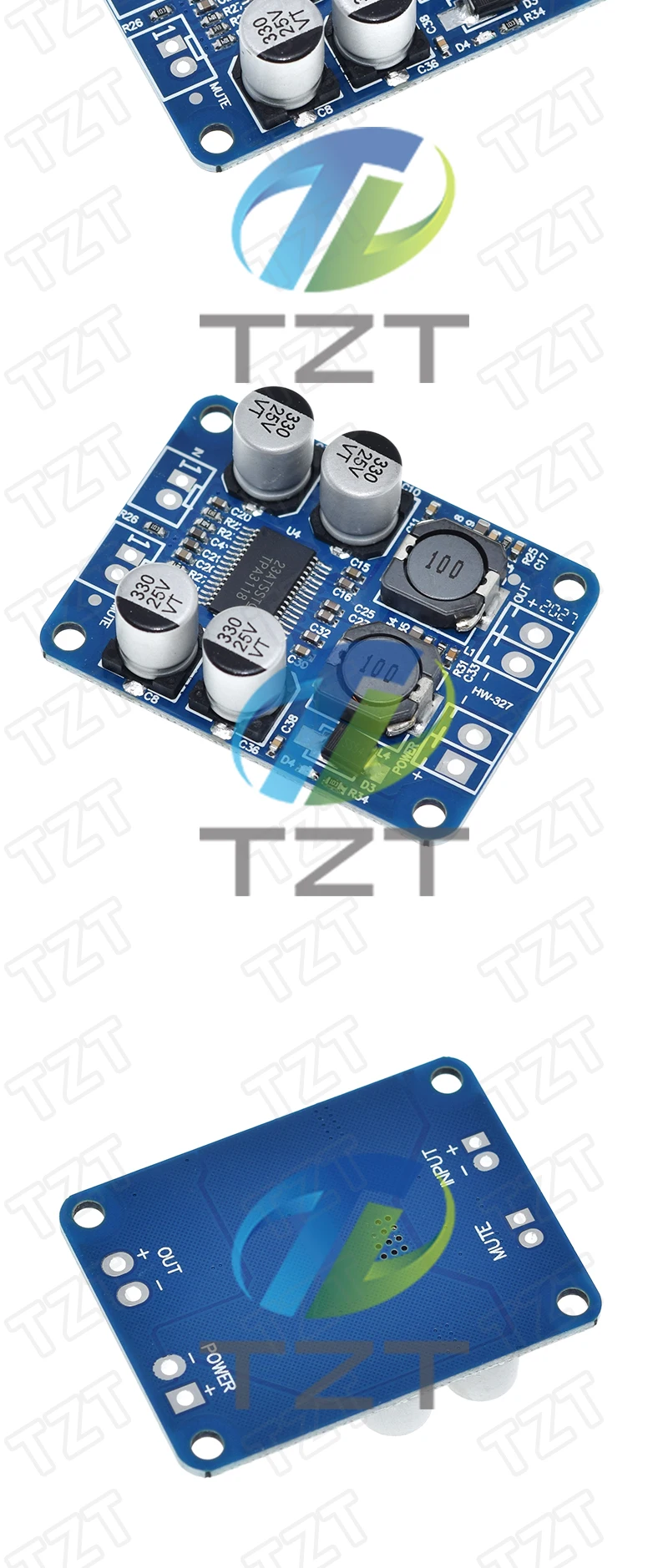 1/3/5PCS DC 12V-24V TPA3118 60W TZT Mono Digital Audio Power Verstärker bord Amp Modul 32P Original TPA3118 – Detail 7