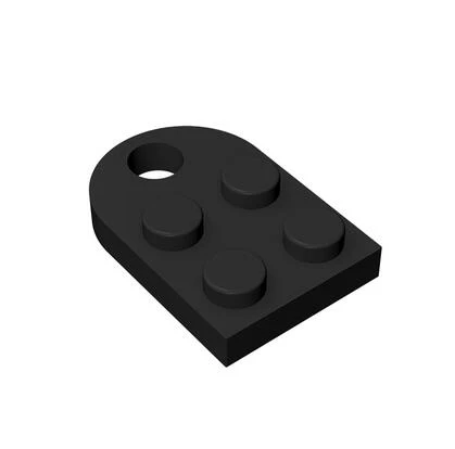 Lego 8x8 Plateheart-shaped 2x3 Coupling Plate 60pcs - Lego Compatible  Building Blocks