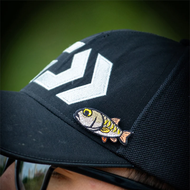 Angler-Aufnäher mit Klettverschluss – Geeignet für taktische Taschen, Rucksäcke, Kleidung und Hüte; Für Angelbegeisterte – Detail 8