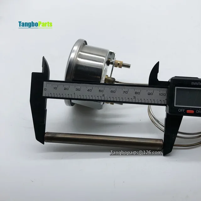 Pizza Oven Accessories High Temperature Circular 0-600 Degrees Thermometer  0°-600° Temperature Gauge With Probe - AliExpress