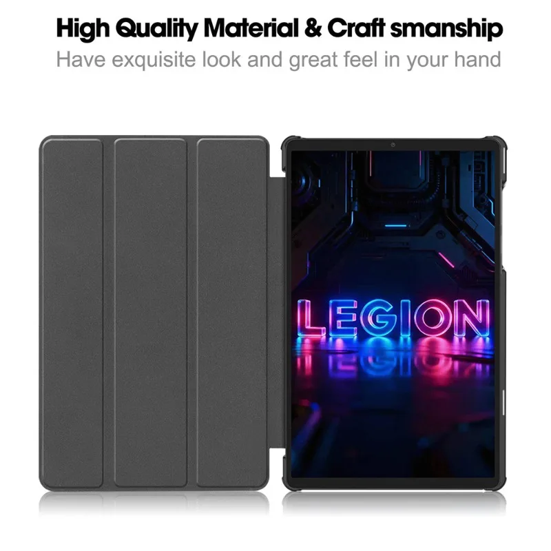 Premium PU Stand Auto Sleep Tablet Case, 8.8-Inch Protective Cover