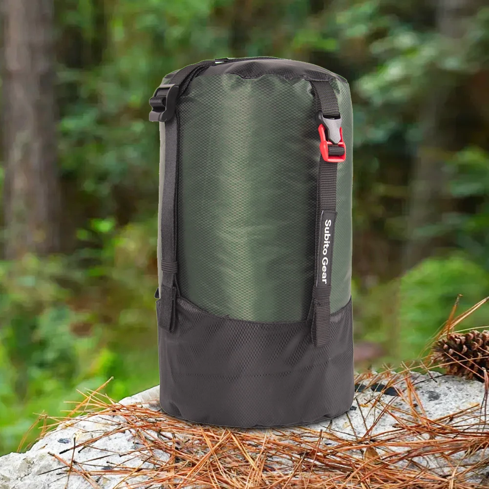 Outdoor Sleeping Bag Stuff Sack Multi-Purpose Sleeping Bag Compression Storage Large Capacity Space Saving for Down Jackets storage bag sleeping bag compression bag