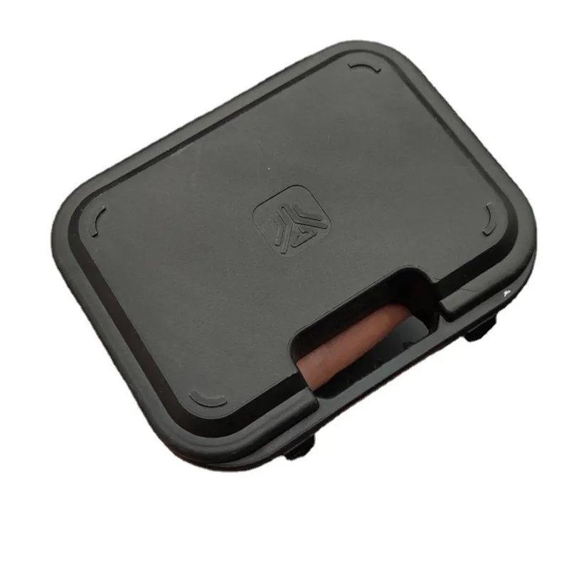 1:3 Metal Model Gun Keychain Plastic Case Miniature Alloy Pistol Suitcase 5