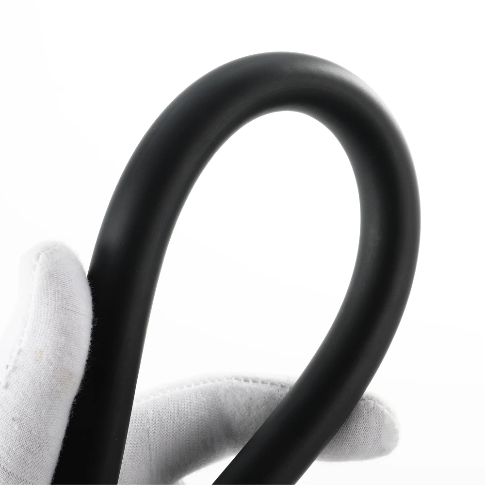 Hand Shower Flexible Tube Home-use 1.5 Meters Black Plastics PVC Plumbing Hoses G1/2 Thread Interface Bathroom Shower Accessorie