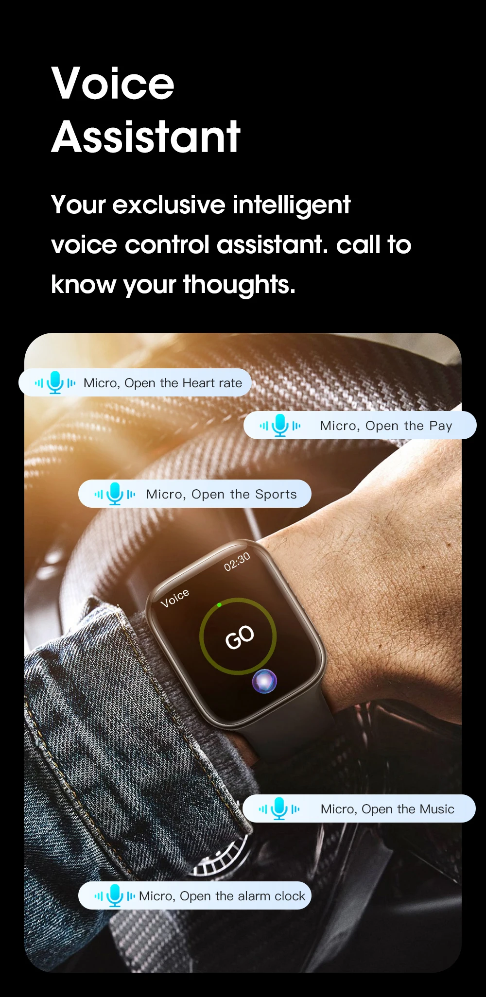AI ̽ ġ X Ʈ ġ Ƹ ũ, NFC ChatGPT ECG   ޽  ٹ,  Ʈ ġ, 45mm, ǰ