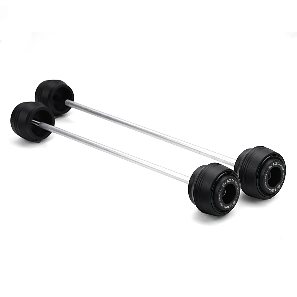 Für Yamaha MT07 MT-07 MT 07 2014-2025 2026 Motorrad Vorder- und Hinterrad Achsenschutz Rahmen-Slider Sturzschutz-Pad – Detail 14