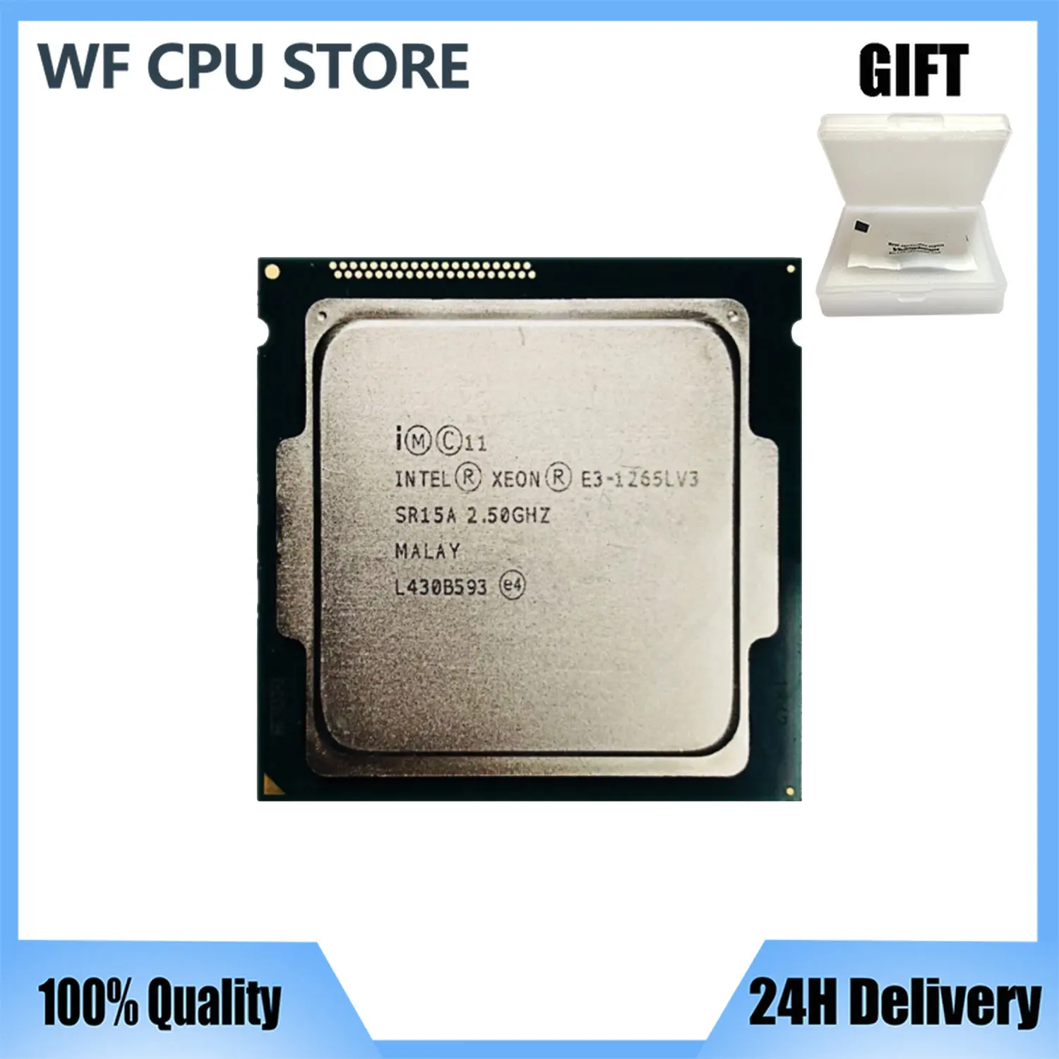 Intel Xeon E3 1265L v3 E3 1265Lv3 E3 1265L v3 2.5 GHz Quad Core Eight ...
