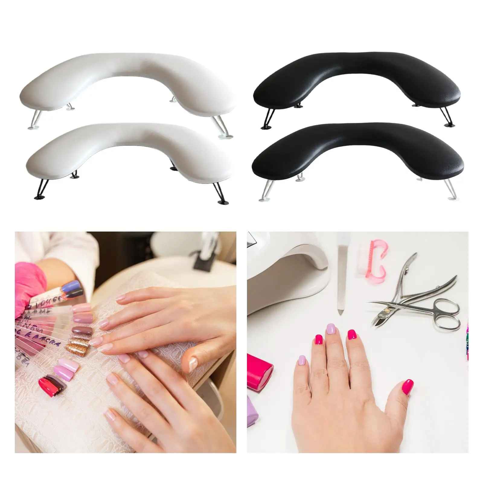 Manicure Armrest Nail Pillow Multifunction Soft Footrest Manicure Hand Rest Pillow for Performance Shop Salon