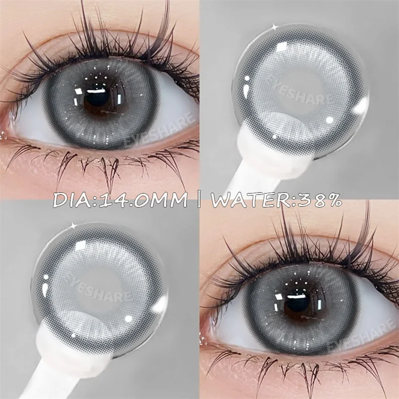 Vibrant Purple Fashion Contacts - High-Quality Soft Beauty Lenses (Yearly)