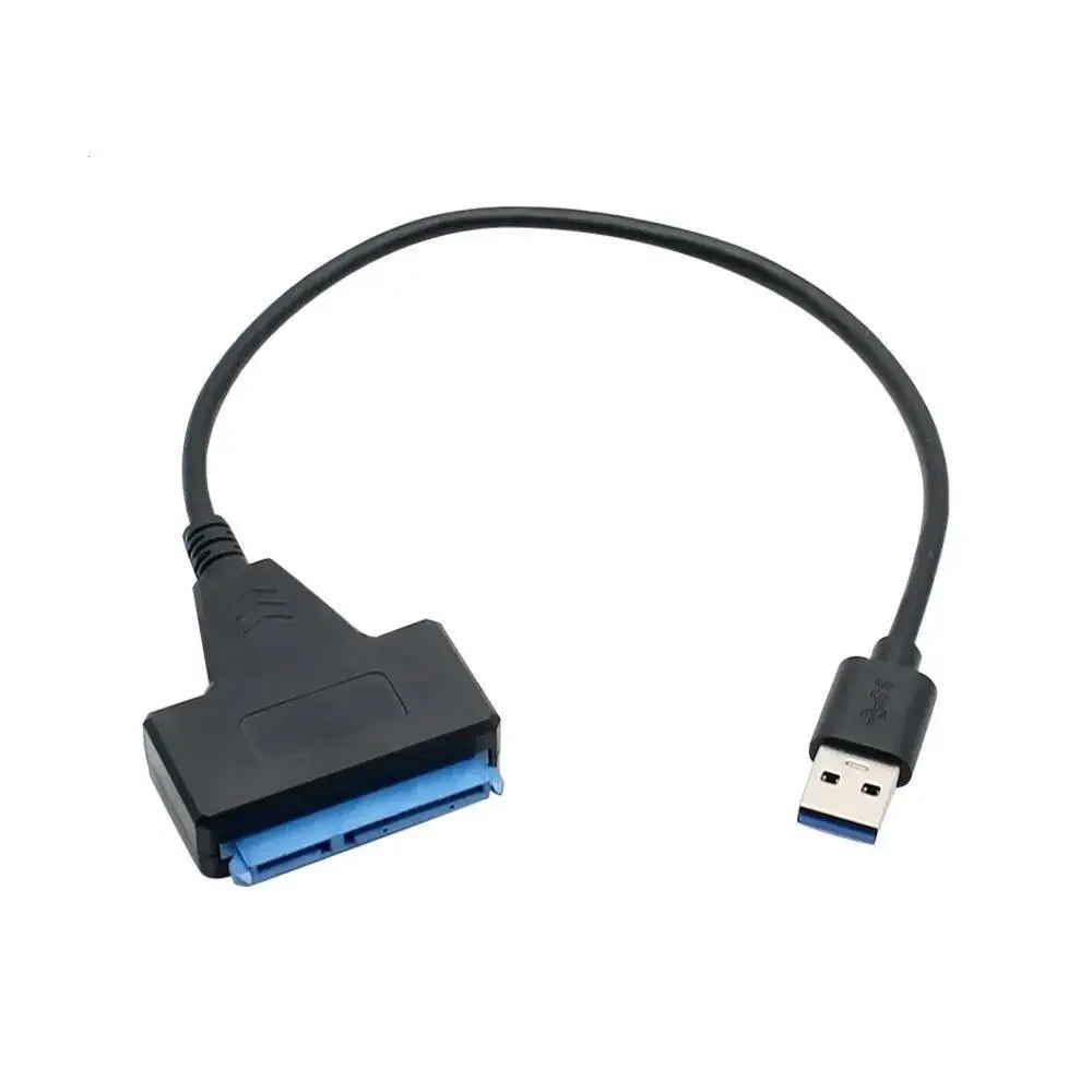 כבל USB 3.0 ל-SATA תומך בכונן קשיח חיצוני בגודל 2.5 אינץ 'HDD SSD מתאם כבל מחשב