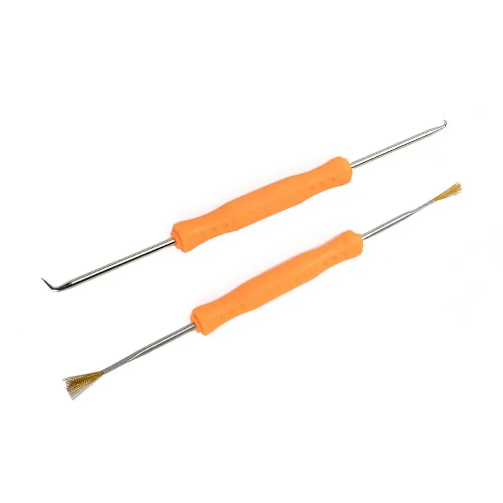 Repairing Tools Welding Tool Etc. And For Precision Work 6pcs Awl Brush Chrome Vanadium Steel Curved Needle Fork