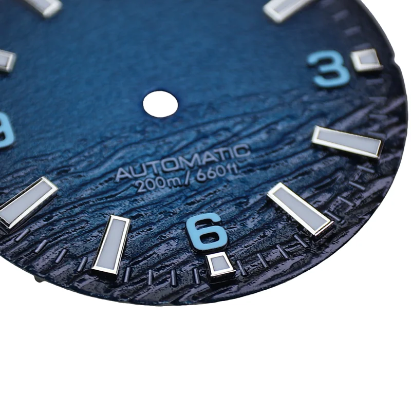 28.5mm Diving Watch Dial Face for Seik Nh35 Movement Skx007 Mods watch face accessories,watch dial accessories