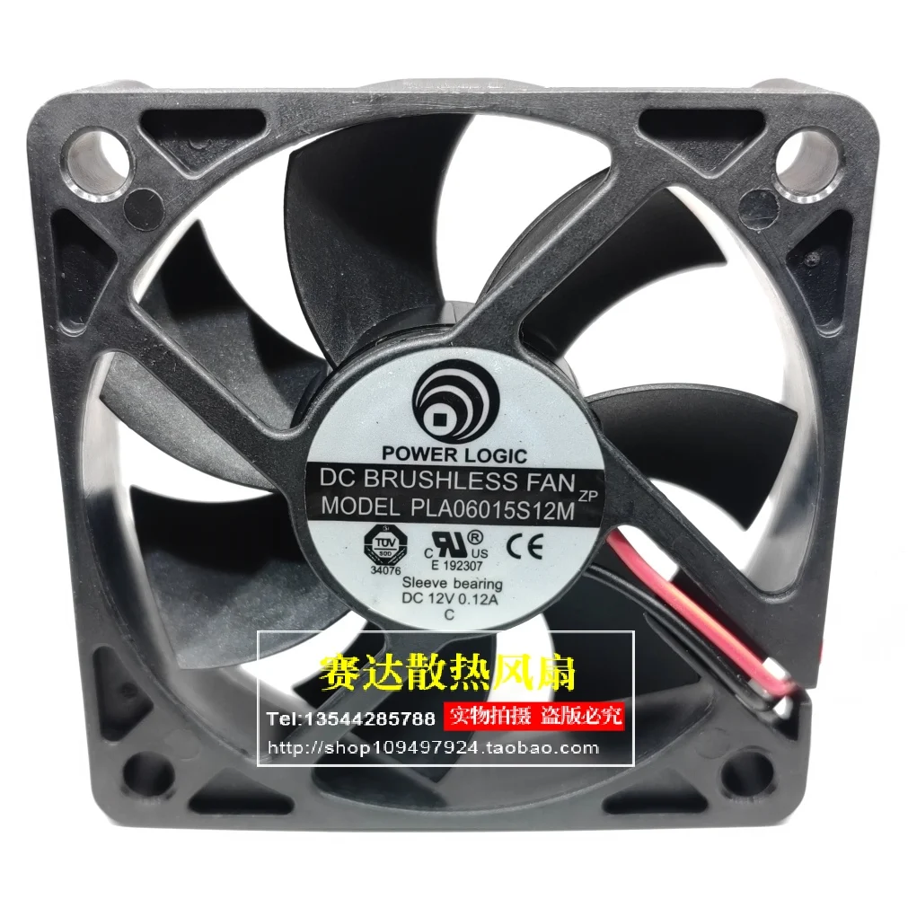 

New power 6015 12V 0.12A PLA06015S12M Computer fan