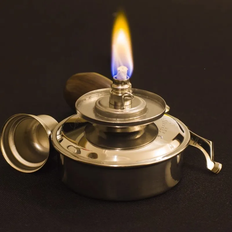304 Stainless Steel Adjustable Flame Alcohol Lamp Can Be Used For Manual DIY Leather Process Heating And Waxing YORKSHINE