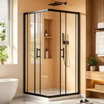 Corner Glass Shower Enclosure 1