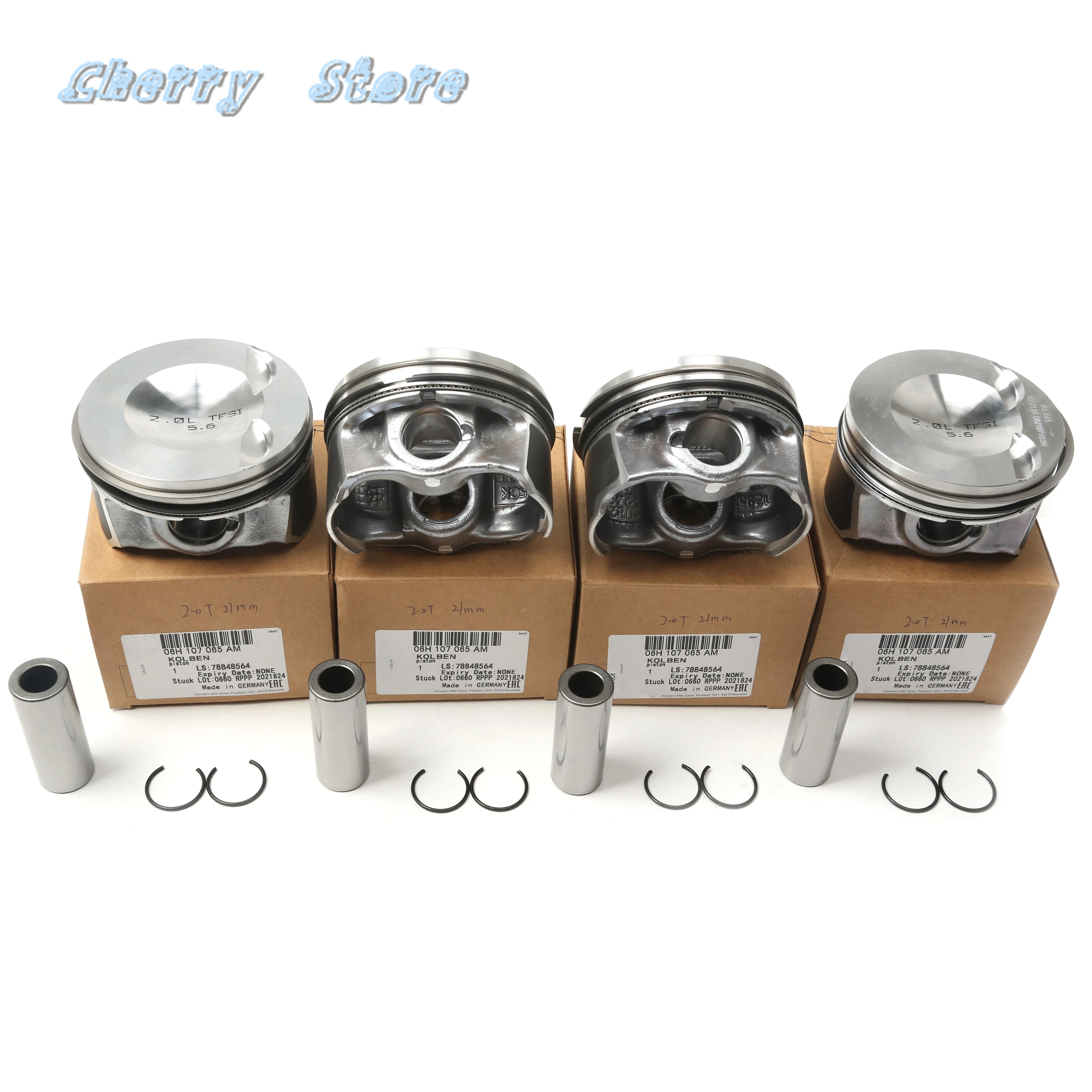 NEUE 06H 107 065 AM Motor Kolben & Ring Auto Montage Kit Pin 21mm Für VW  Passat Tiguan golf Audi A3 A5 Q5 TT 2,0 TFSI 06J198151B - AliExpress