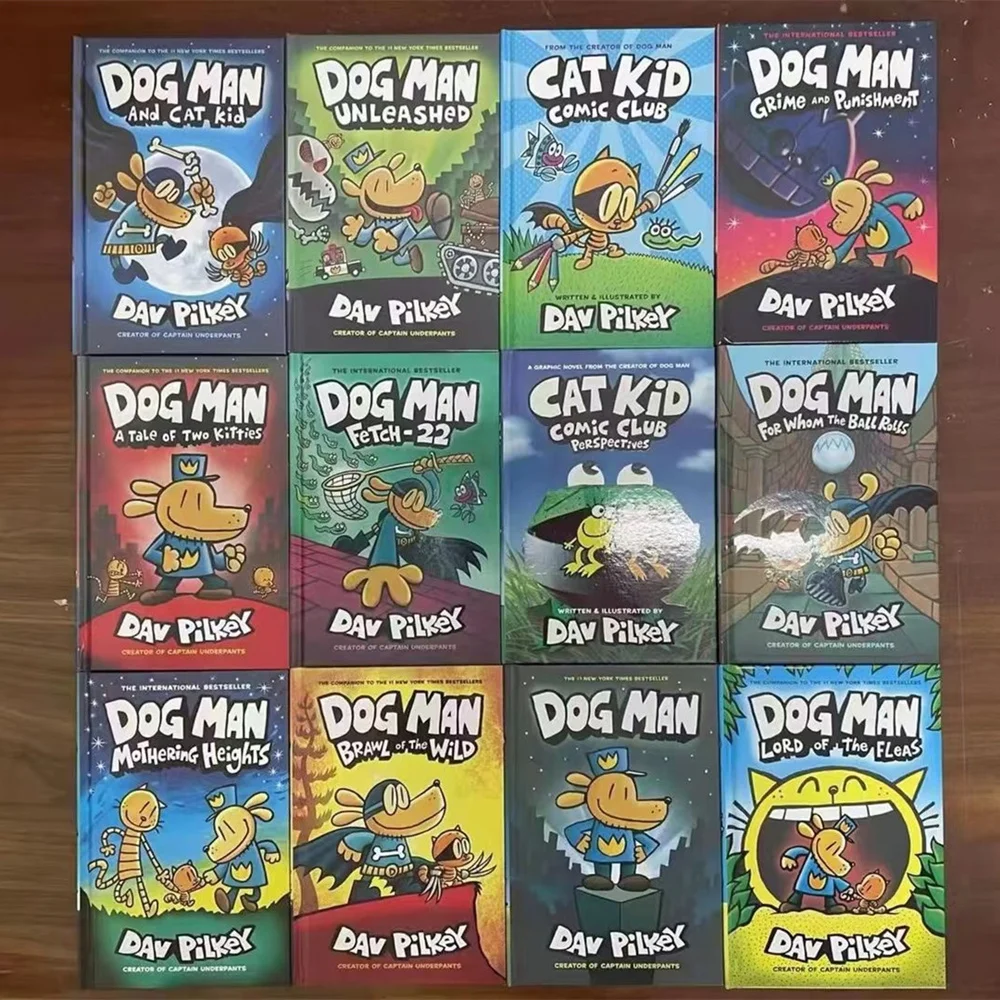 タイムセール！】 Dog Man 英語漫画 11冊セット ソフトカバー www.hallo.tv