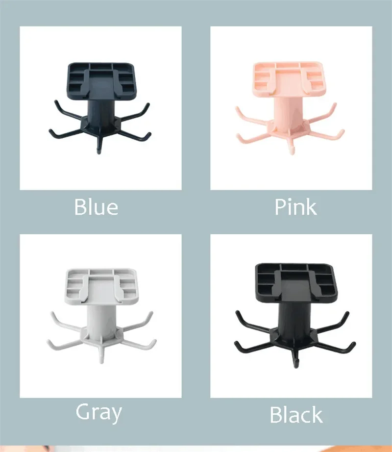 Description Picture 6 of itemkitchen hook organizer bathroom hanger wall dish drying rack holder for lid cooking accessories Cupboard storage Cabinet shelf