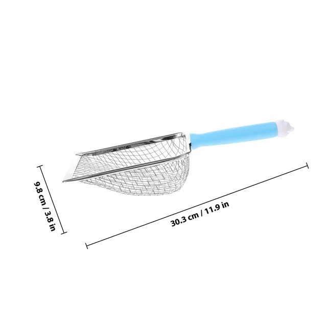 Premium Cat Litter Scoop Stainless Steel Reusable Pet Litter Shovel Strong Capacity for Efficient Cat Sand Sifting and Poop 3