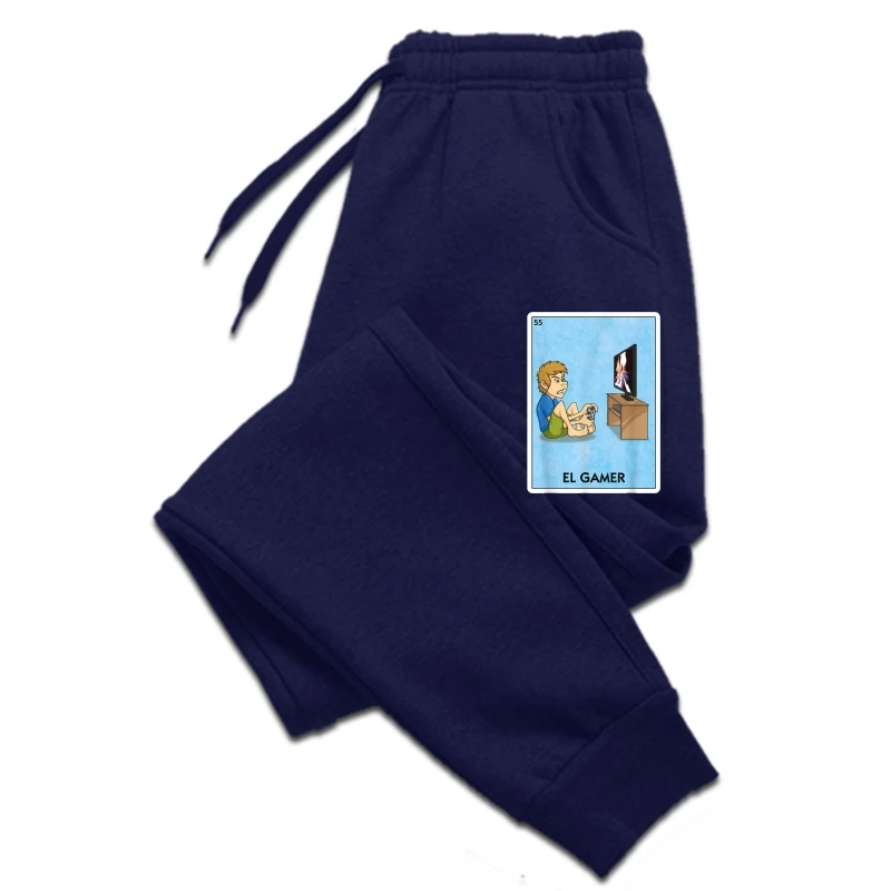 

El Gamer Mexican Card Game Funny Video Game Player sweatpants Camisa men's pants pants For Men Prevalent Cotton Man pants Street